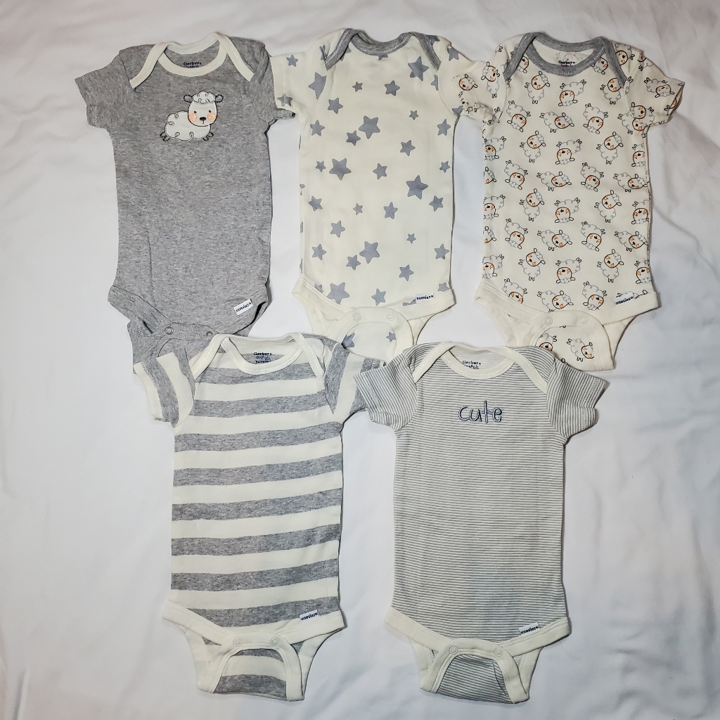 Gerber Organic Cotton Onesies